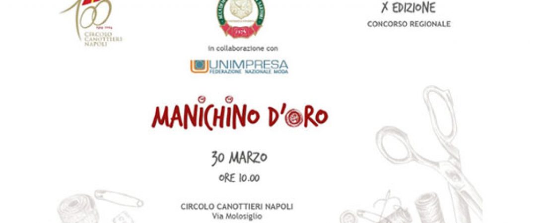 Manichino d’Oro 2019: 30 Marzo Circolo Canottieri Napoli